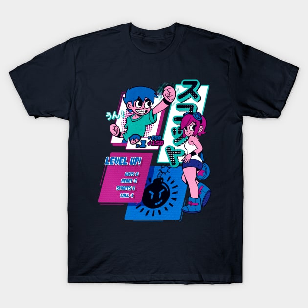 Scott Pilgrim Universe T-Shirt by kactwo.studio